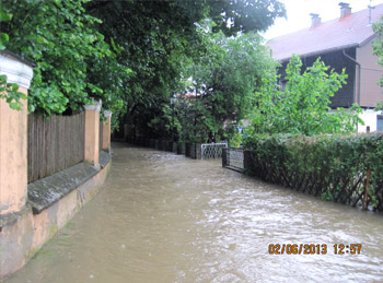 Mattig -  Hochwasser Juni 2013